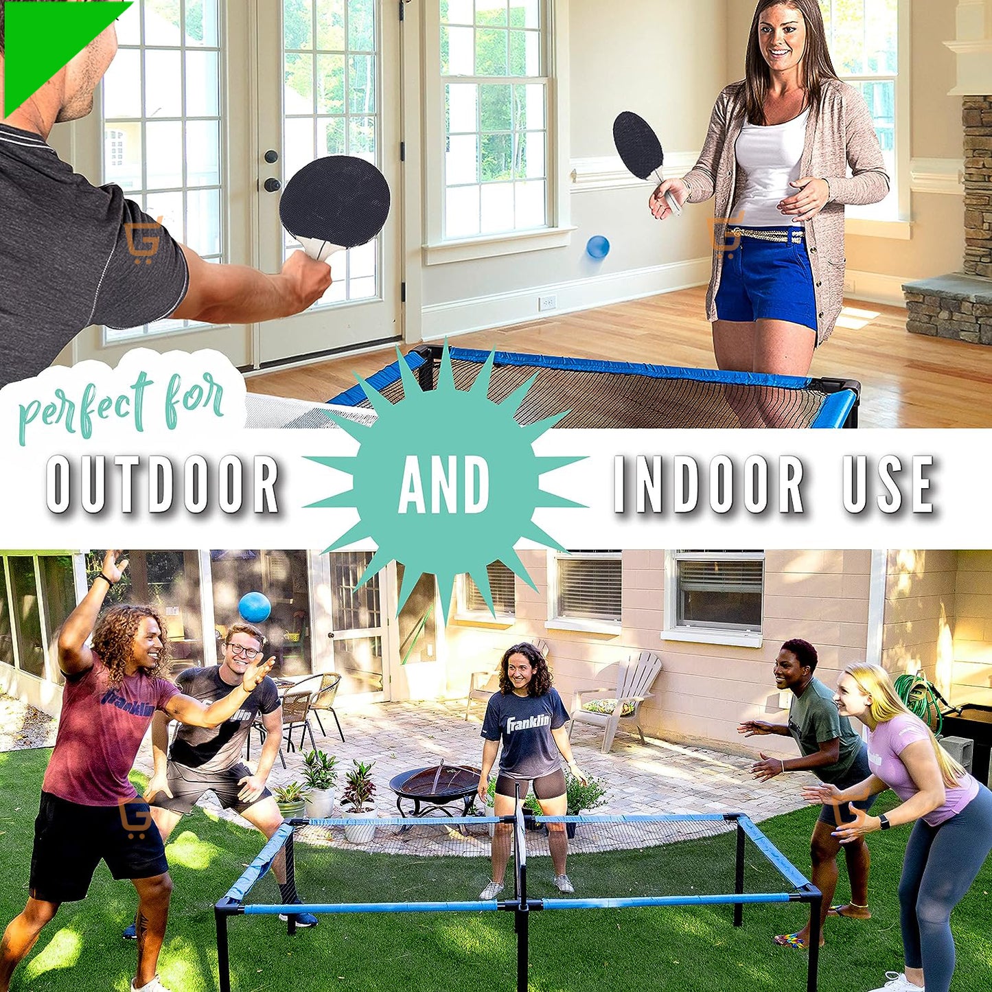 🏓 Mesa De Juegos Beer Pong Portable 2 En 1 Facil De Instalar🤪