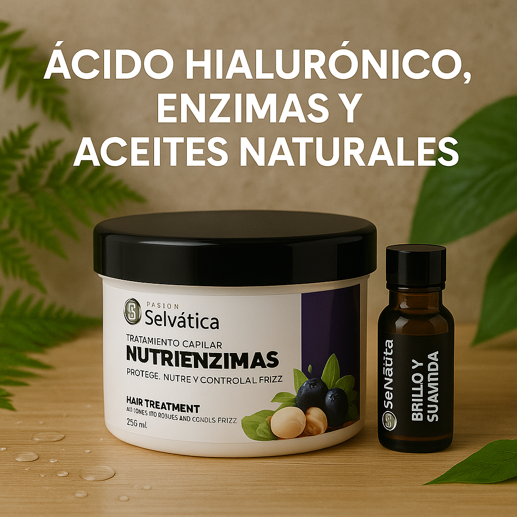 🌿 Dúo Capilar ADIOS FRIZZ – Fusión Selvática™