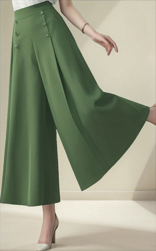 💎 PANTALÓN 2 EN 1: La versatilidad de un pantalón con la elegancia de una falda💎👜😍