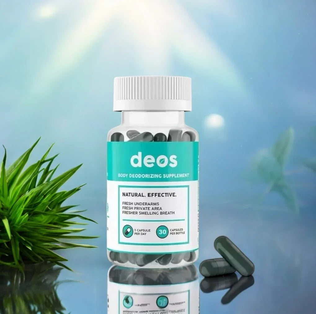 🌿 Deos™ – Control Interno de Olores Corporales 70% DST Segunda Unidad👇👀