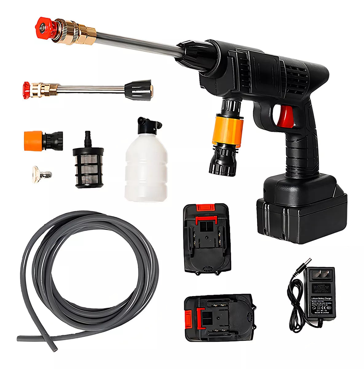 💧HIDROLAVADORA INALÁMBRICA PORTATIL: Poder y Comodidad en la Palma de tu Mano 🔋🚀