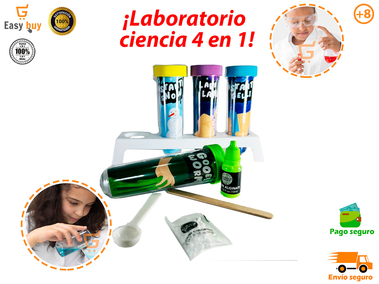 🧪Kit De Ciencia Primer Juego De Química👩🏻‍🔬