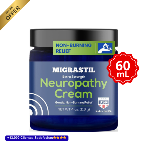 Alivio real para la neuropatía… sin ardor, sin mentol y sin irritación. 🌿