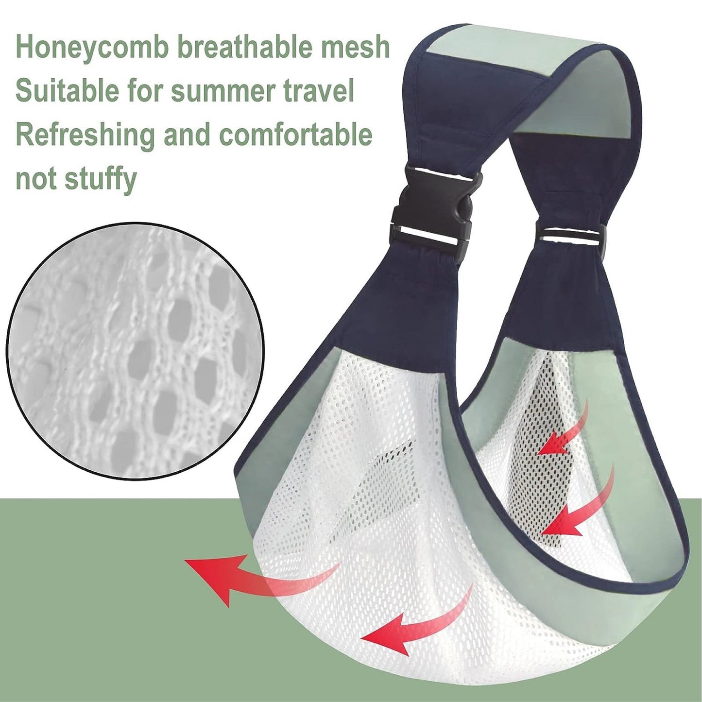 Portabebés Ergonómico – Comodidad, Vínculo y Libertad en un Solo Abrazo 🤱