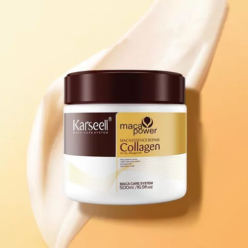 KARSEELL MASCARILLA COLAGENO CABELLO 500ML ✨ Cabello de Celebridad en Minutos