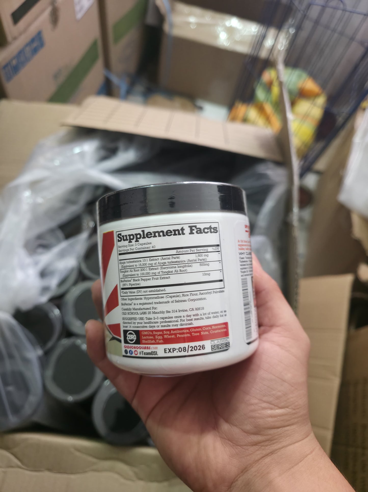 Turkesterone Tongkat Ali IMPORTADO Original – Rendimiento Real🧔‍♂️💪