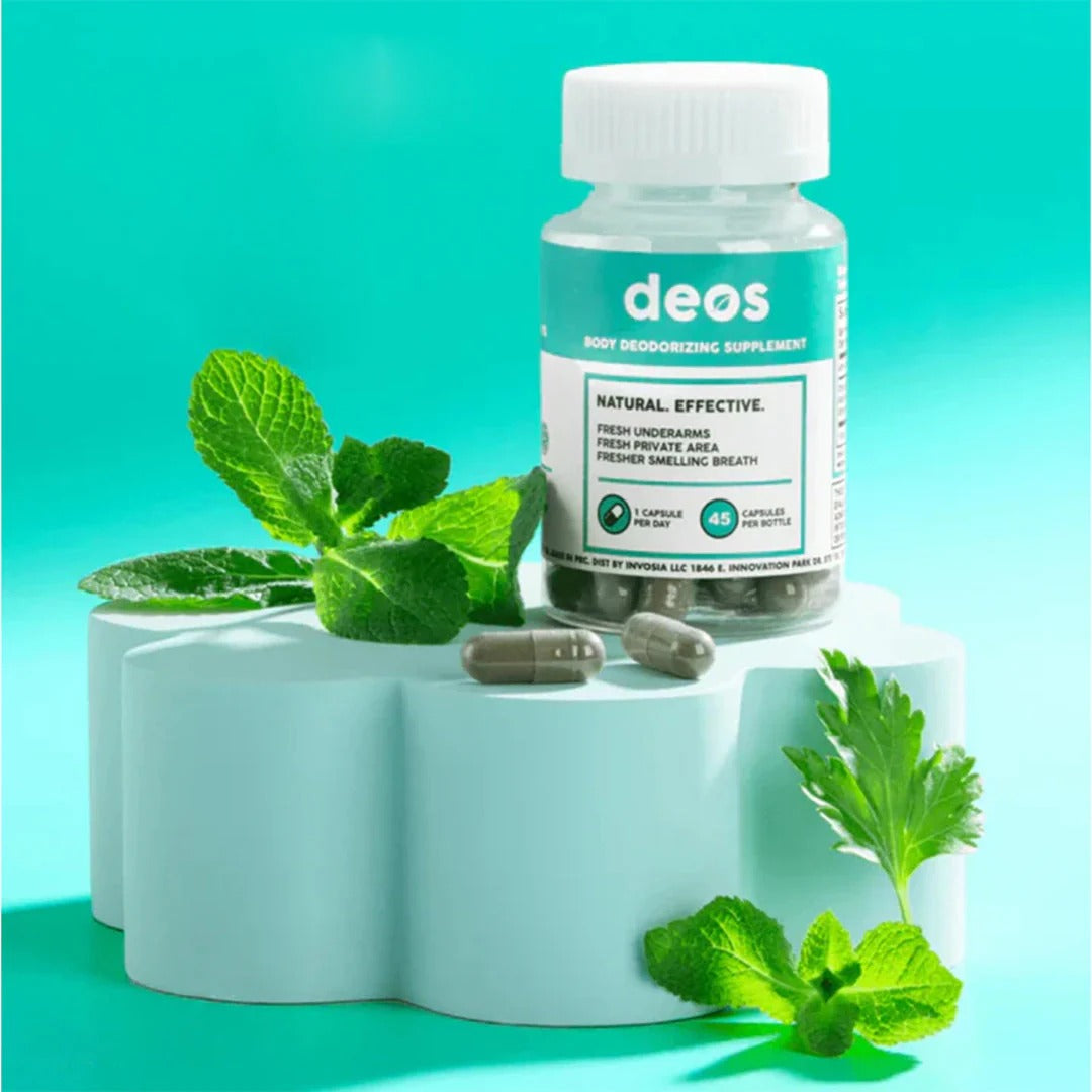 🌿 Deos™ – Control Interno de Olores Corporales 70% DST Segunda Unidad👇👀