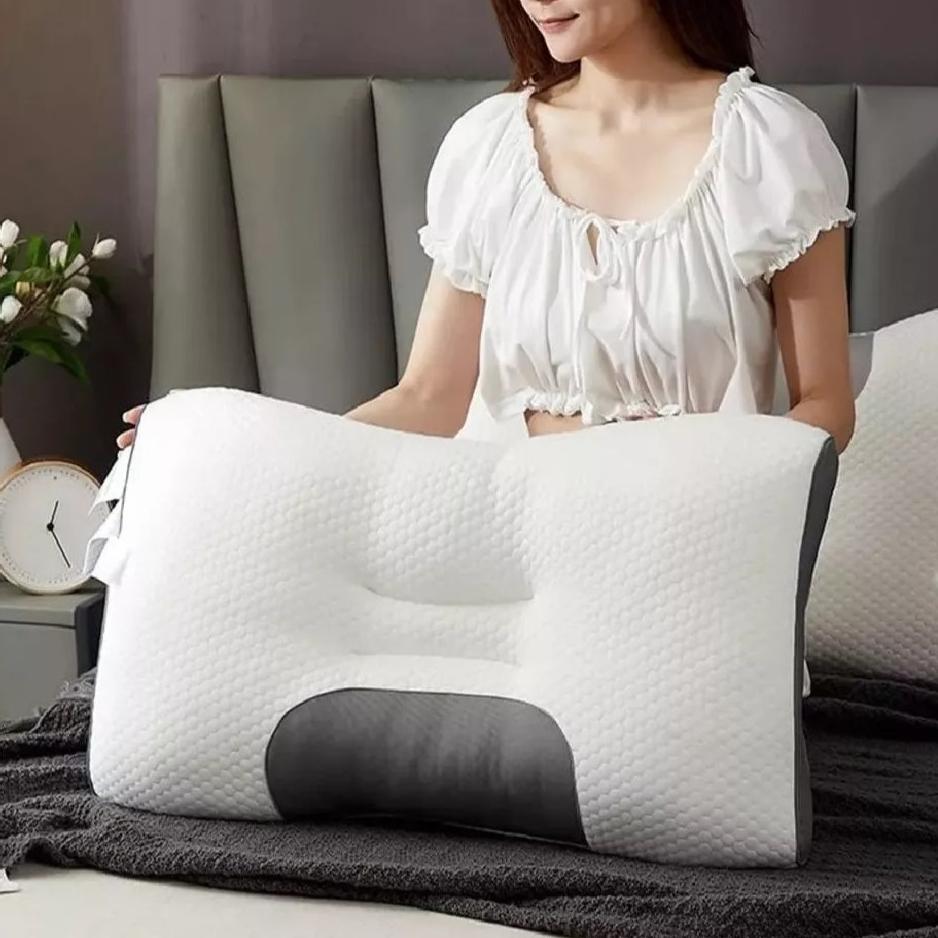 DESCANSO COMPLETO: Almohada Comfort® + Masajeador GRATIS 🛌💆