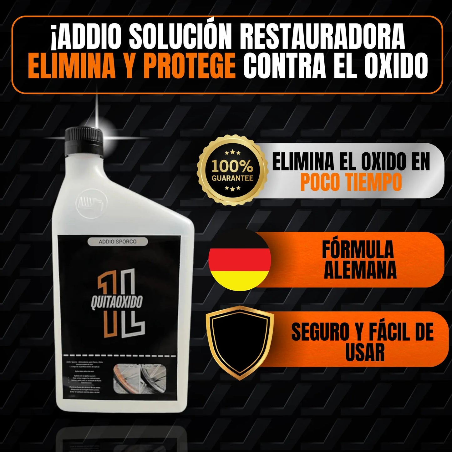 Despídete del Óxido en Todo! 💥 Addio Sporco: La Solución Multiusos para tu Hogar y Más. 🏠✨