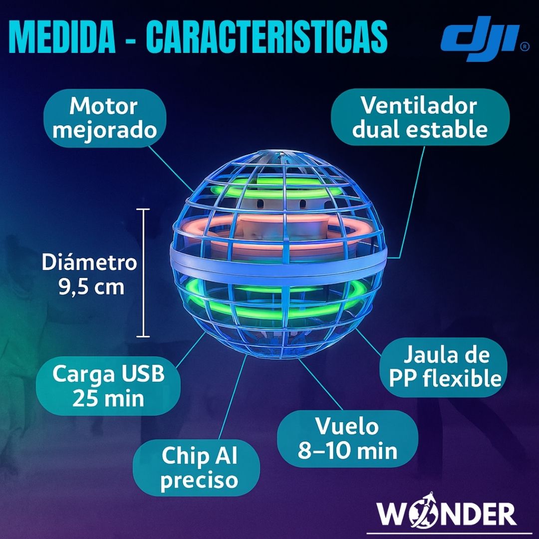 Spinner™ Bola Voladora 🔥 ¡El juguete viral que está conquistando TikTok y las redes!