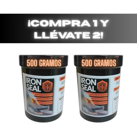 IRON SEAL: Pintura Anticorrosiva que Sella y Protege el Metal Oxidado + Brocha de Regalo 🖌️