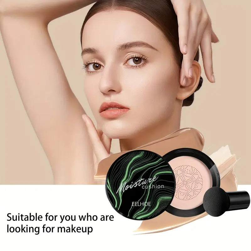 MOISTURE CUSHION: ✨ La base que se adapta a tu piel y te da un acabado impecable al instante 💦