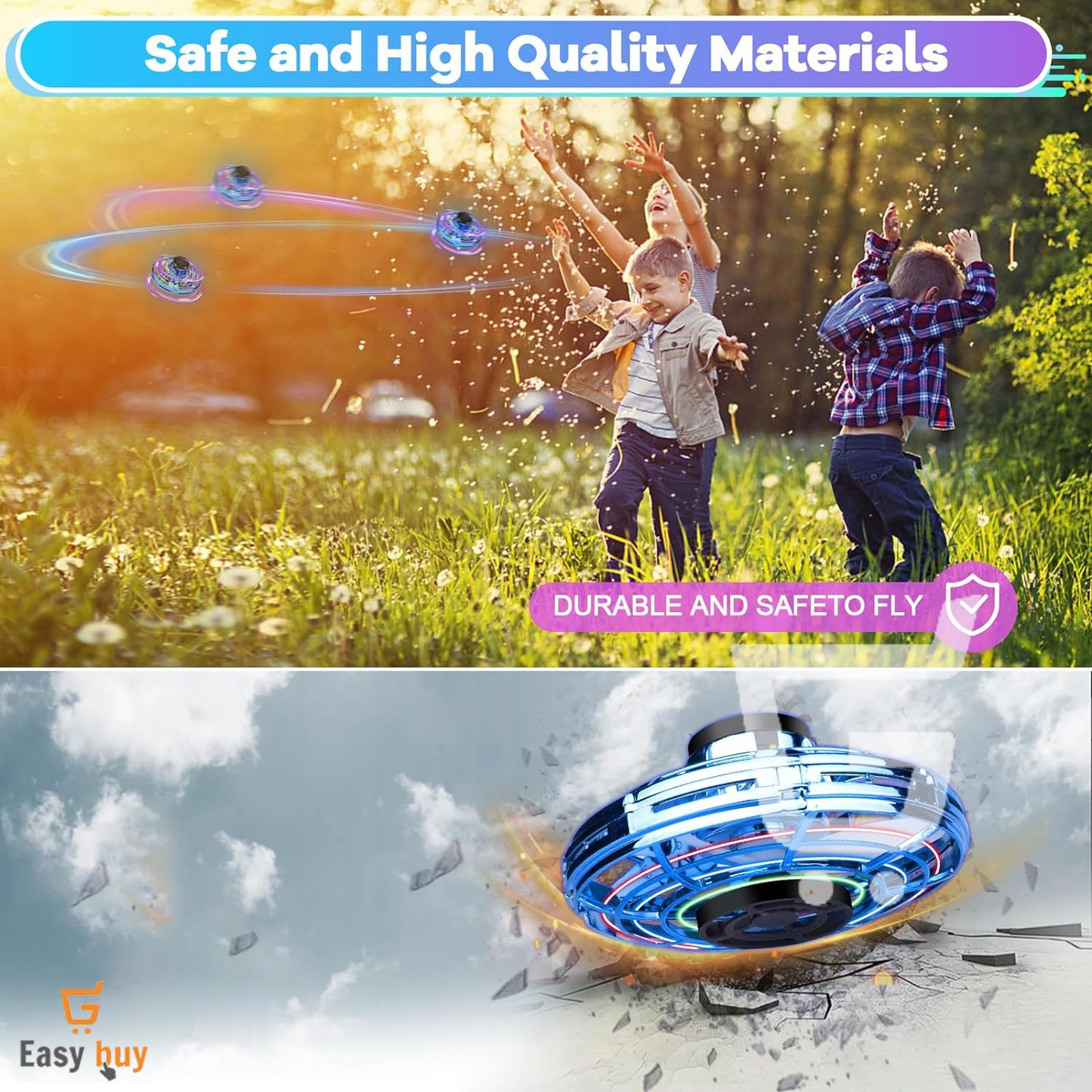 🕹️Mini Dron Con Sensor De Mano Rc Ufo ✈️