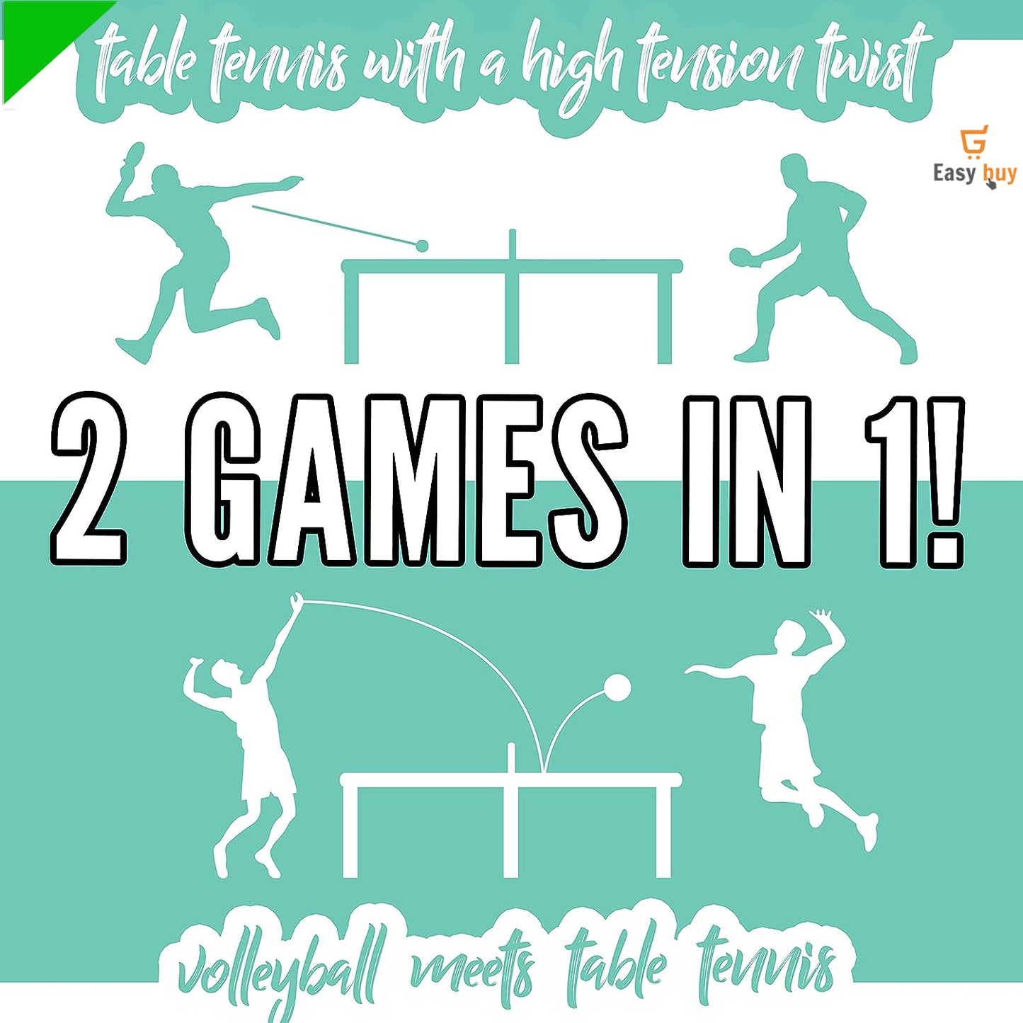 🏓 Mesa De Juegos Beer Pong Portable 2 En 1 Facil De Instalar🤪 