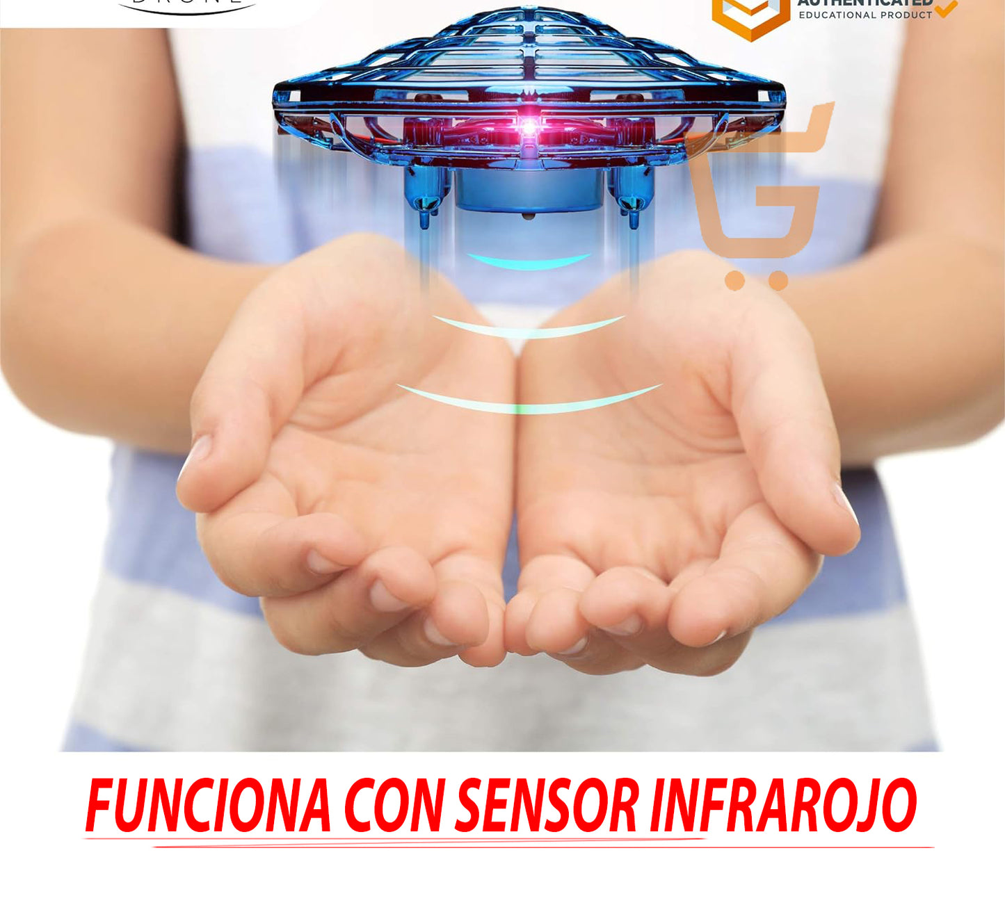 🕹️Mini Dron Con Sensor De Mano Rc Ufo ✈️