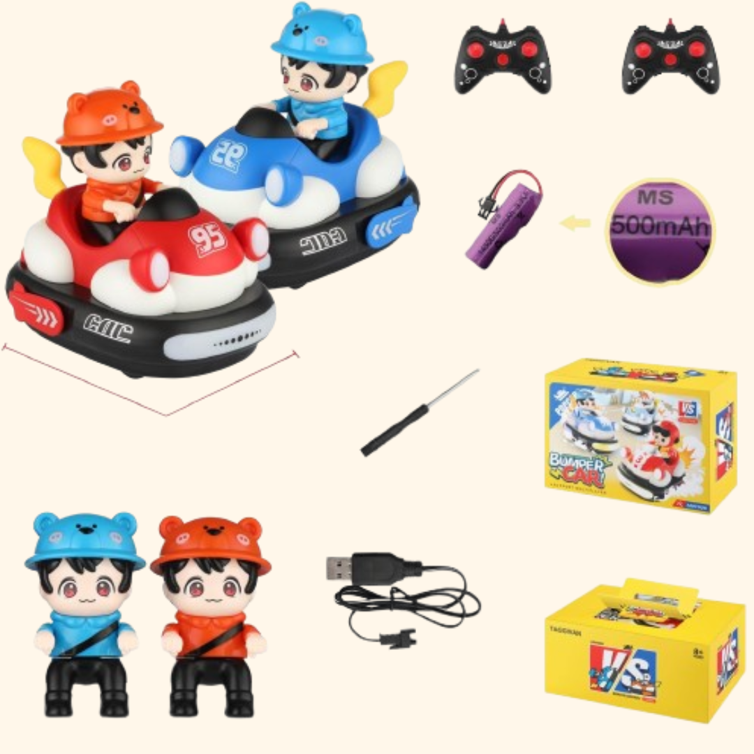🎮JUEGO PARA DOS: Carritos Chocones Con Luces Y Sonido🚘🎶 - Oferta de Navidad🎄