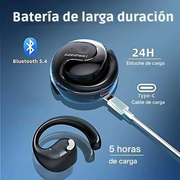 TalkMaster® Auriculares Traductor de +140 Idiomas con Bluetooth
