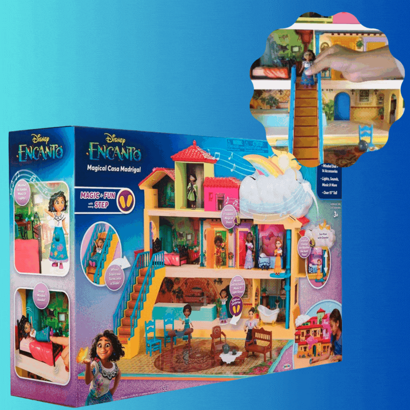 🏠 Disney Encanto Magical Madrigal House Playset With Mirabel 👑✅✅