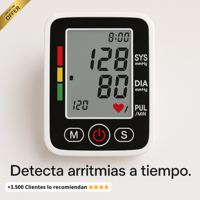 🩺 Tensiómetro Digital – Tu salud, siempre bajo control desde casa
