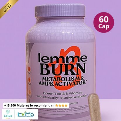💪 Lemme Burn™ Activador metabólico - Quema grasa abdominal más rápido