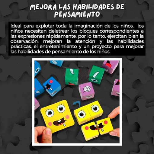 🧠Cubo Juguete Montessori💡