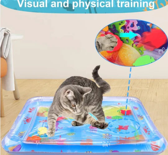 PETCOOL MAT: 🐾 Dile Adiós al Estrés y la Ansiedad con el Tapete de Agua Sensorial