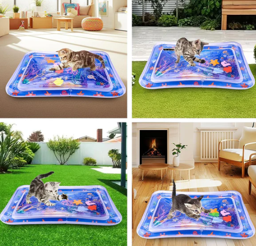 PETCOOL MAT: 🐾 Dile Adiós al Estrés y la Ansiedad con el Tapete de Agua Sensorial