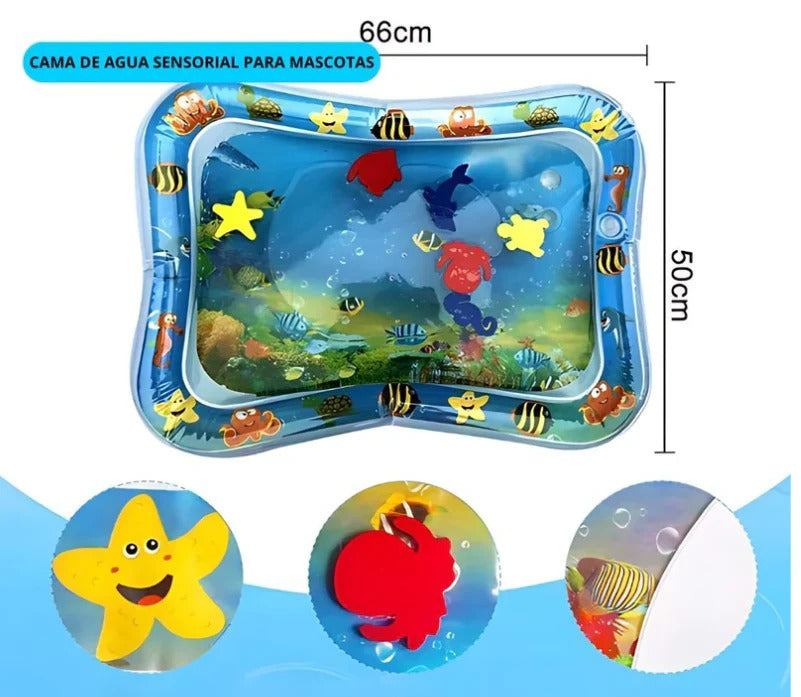 PETCOOL MAT: 🐾 Dile Adiós al Estrés y la Ansiedad con el Tapete de Agua Sensorial