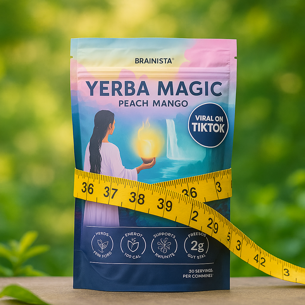 🍑 Yerba Magic en Polvo – Digestión Sana y Figura Ligera