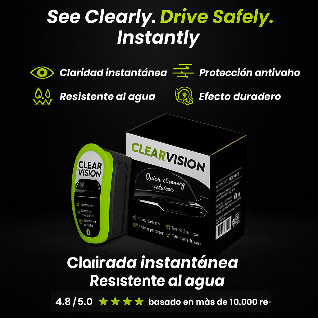 ¡Visión perfecta en los aguaceros de tu ciudad! PAGA 1️⃣ LLEVA 2️⃣