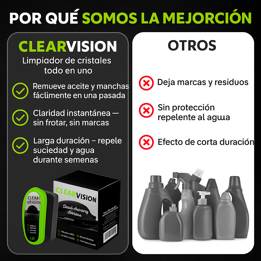 ¡Visión perfecta en los aguaceros de tu ciudad! PAGA 1️⃣ LLEVA 2️⃣