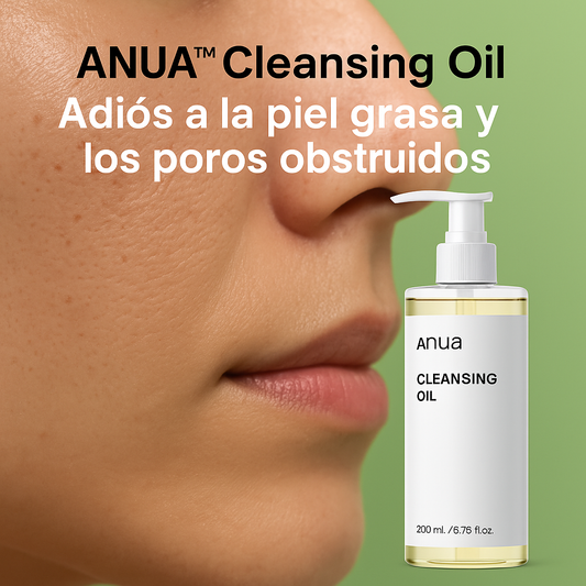 ✨ ANUA™ Cleansing Oil – Limpieza profunda sin resecar