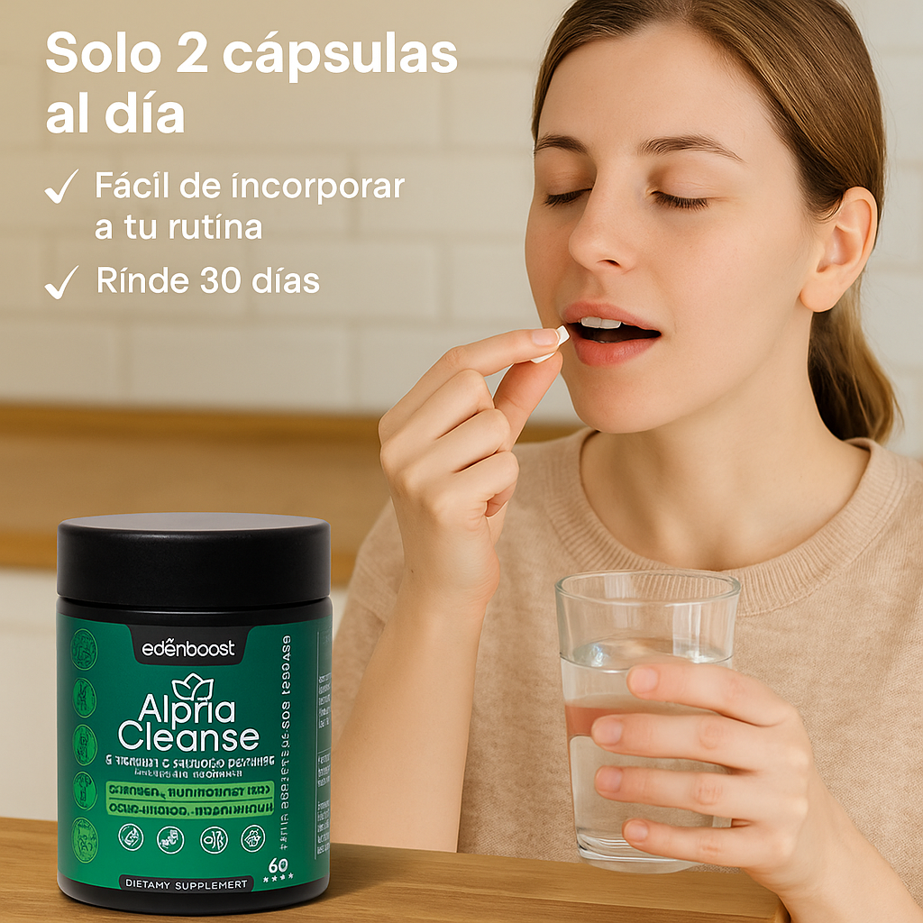 🌿 AlphaCleanse – Detox Natural de Hígado, Riñones e Intestinos