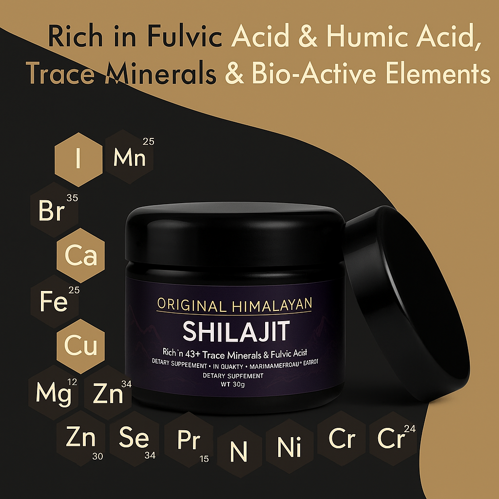 ⚡SHILAJIT HIMALAYAN ORIGINAL ADVANCE 🏆 EL COMBUSTIBLE SECRETO DE LOS TITANES - 120g DE PODER🏆