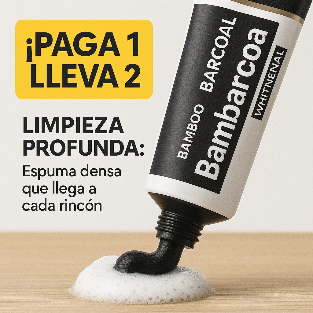 🦷Sonrisa más blanca y fresca sin fluor con un cuidado 2 en 1 ¡PAGA 1️⃣ LLEVA 2️⃣! NUEVO EMPAQUE👇