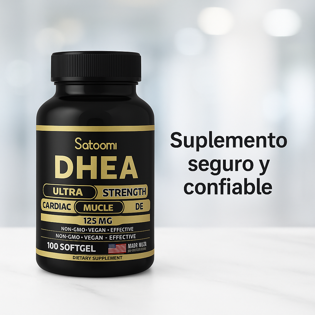 🌟 DHEA ¡La hormona más importante que la Testosterona para la vitalidad!