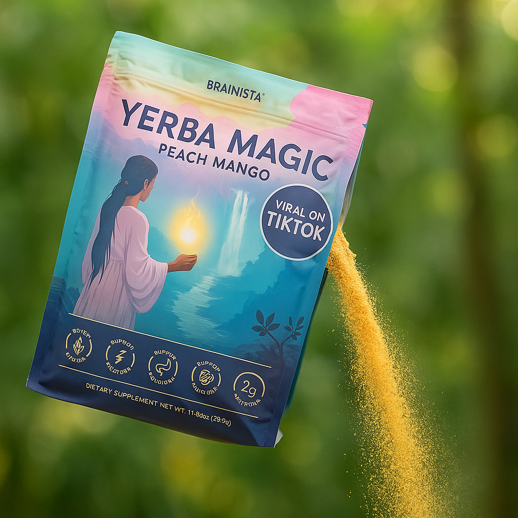 🍑 Yerba Magic en Polvo – Digestión Sana y Figura Ligera