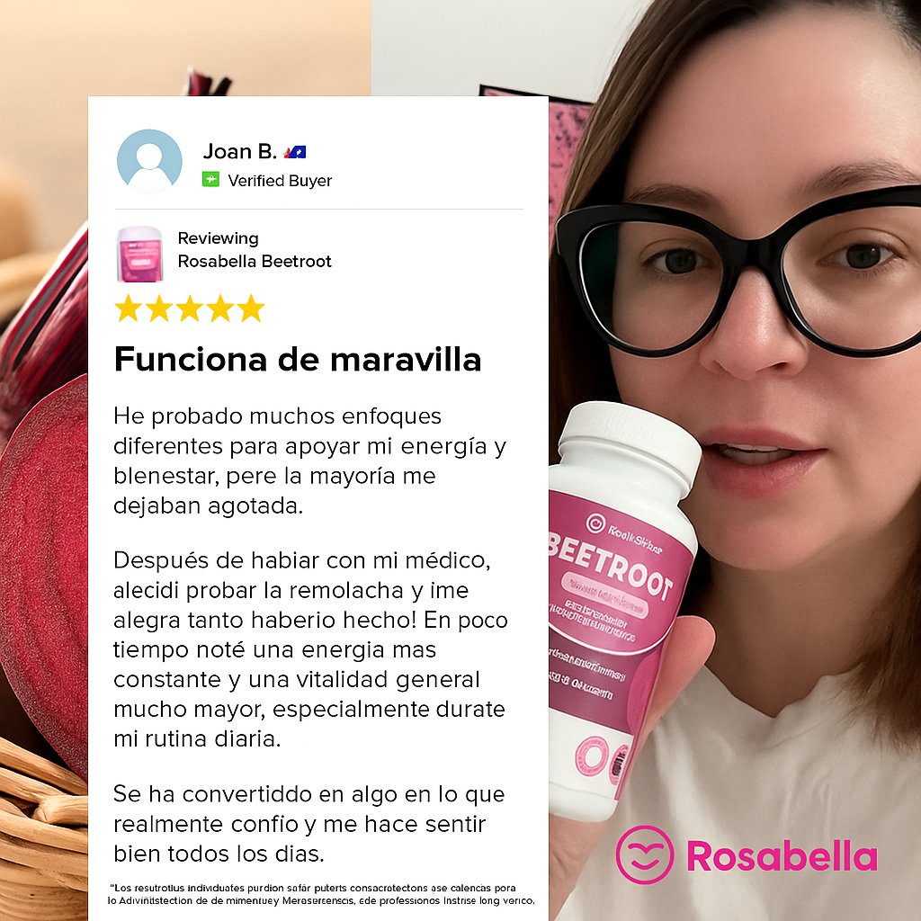 🌱 Raíz de Remolacha - Energía natural sin café, sin químicos, sin bajones.