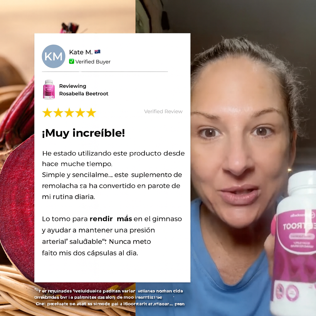 🌱 Raíz de Remolacha - Energía natural sin café, sin químicos, sin bajones.