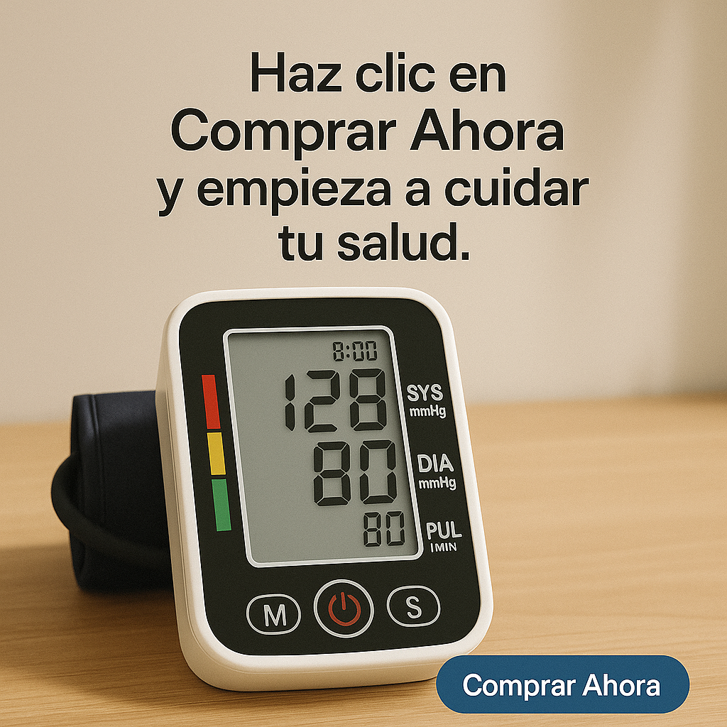 🩺 Tensiómetro Digital – Tu salud, siempre bajo control desde casa