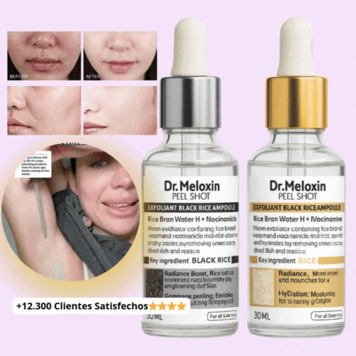 🌟 DRMELAXINE DUO Exfoliante de Arroz - Resultados visibles desde la primera semana