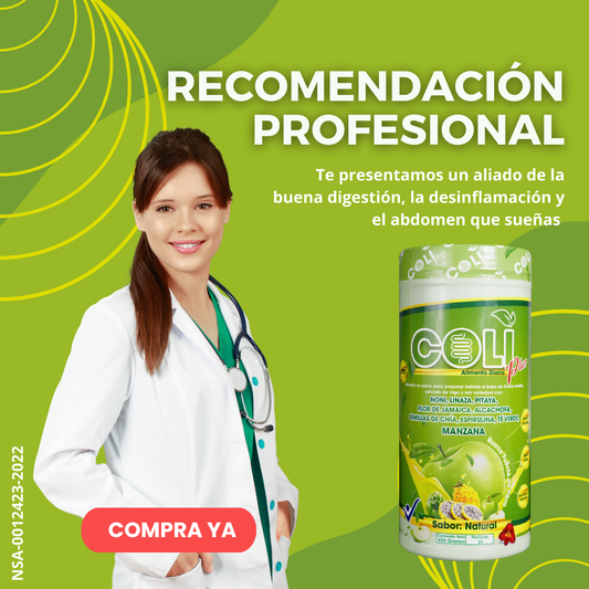 FIBRA COLIPLUS 💚 Limpia tu Cuerpo, Desinflama Abdomen, Mejora Digestión - ¡EBook Exclusivo de Regalo! 📖 70% DESQ SEGUNDA UNIDAD👇