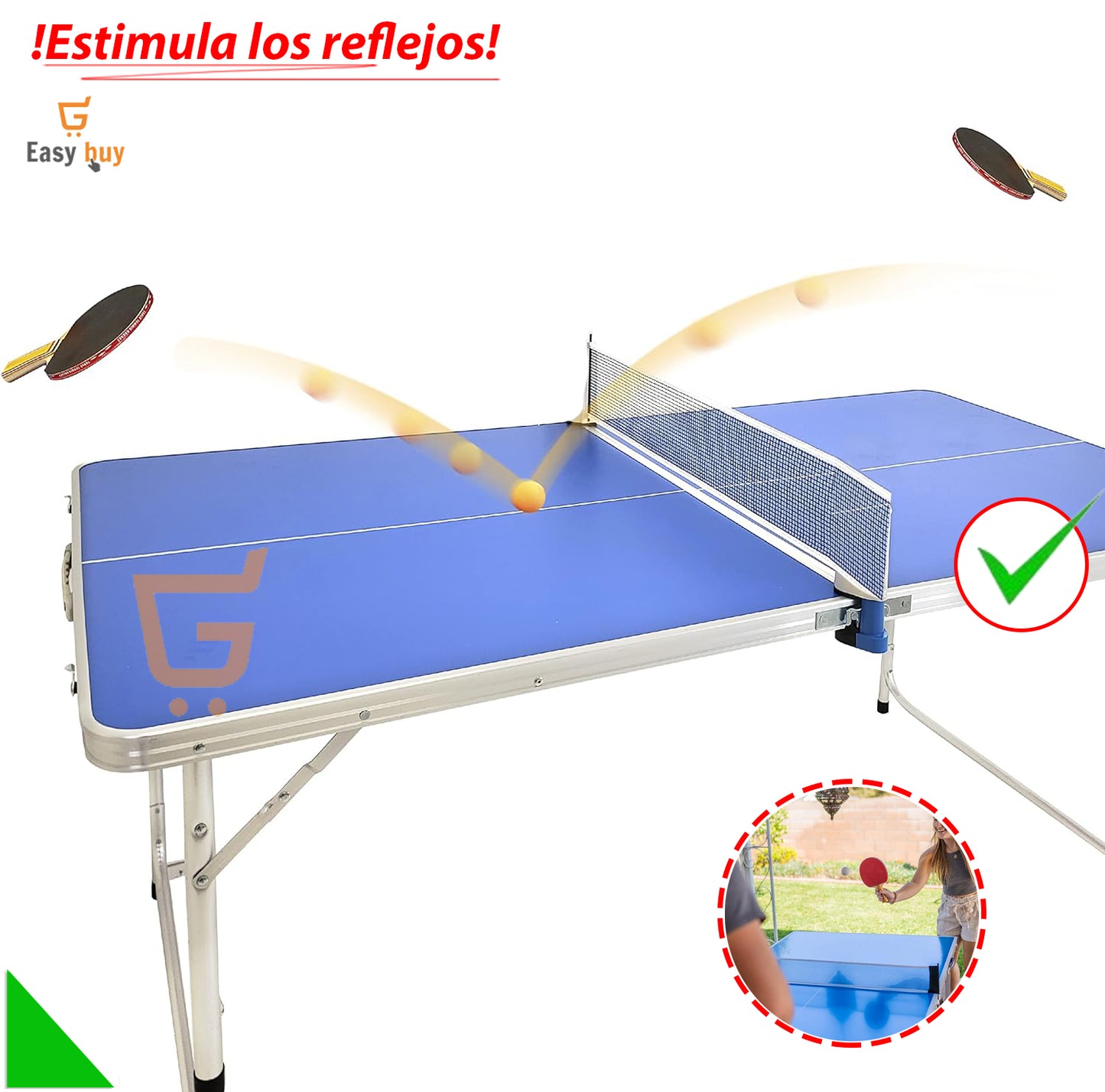 🏓Set De Tenis De Mesa Portatil Para Sala De Juegos🕹️