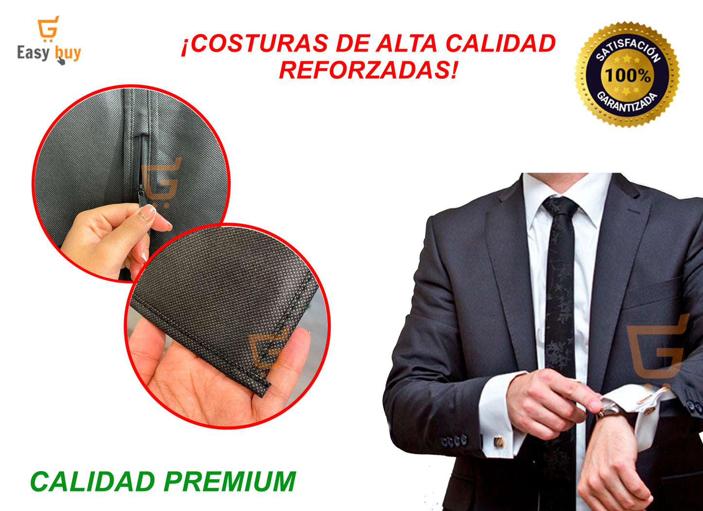 Protege tu Ropa en Cualquier Circunstancia – Cubre Trajes Impermeable con Protección UV. ¡Envío Gratis!