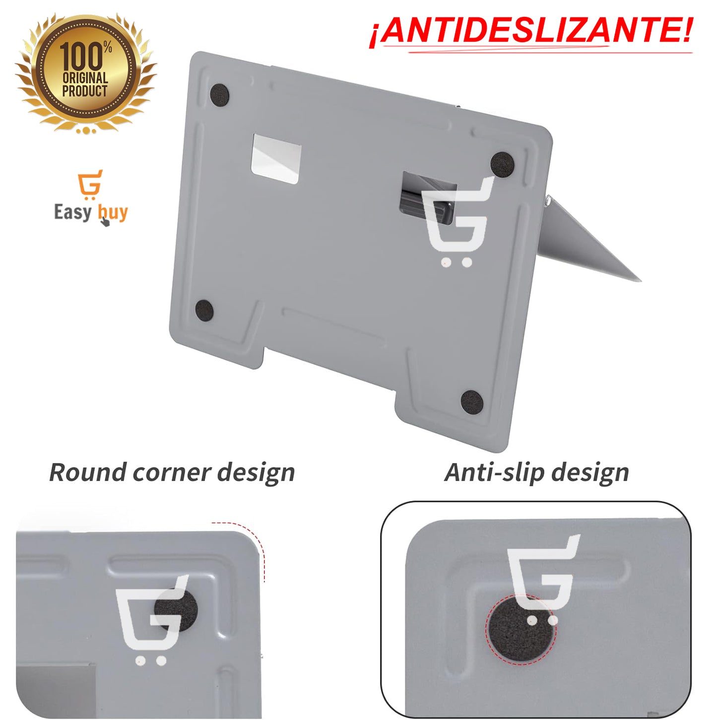 📖Transforma tu Lectura con el Soporte Ergonómico Ajustable 🧠¡Materiales de Alta Resistencia!