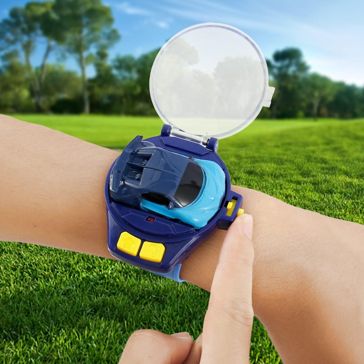 ⏱️🚗 RELOJ CON CARRO A CONTROL REMOTO - Estilo, Tecnología y Diversión en tu Muñeca 🎮