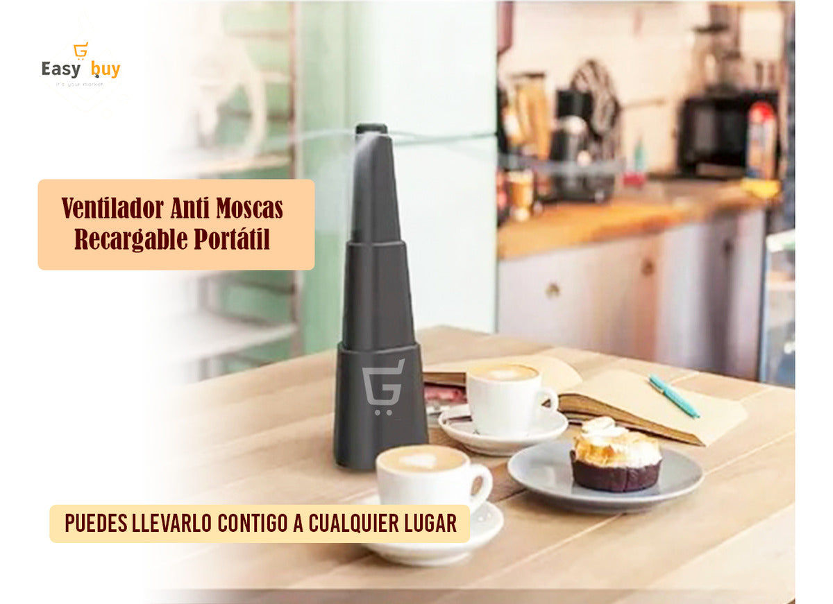 VENTILADOR REPELENTE: Protege tu Comida y tu Tranquilidad 🦟✨ ¡PRECIO DE REMATE HOY!