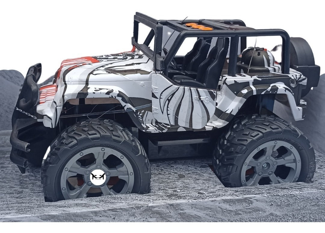 🏎️Carro 4x4 Control Remoto Estilo Graffiti Con Luces Frontales❤️‍🔥