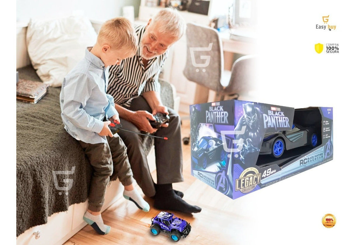 🐈‍⬛Carro Control Remoto De Velocidad Pantera Negra Original 🏎️