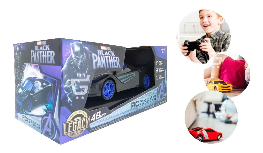 🐈‍⬛Carro Control Remoto De Velocidad Pantera Negra Original 🏎️